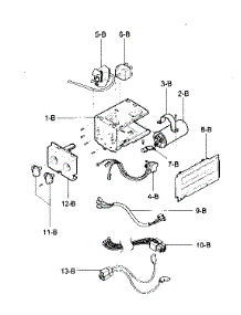 Control Box Assy parts for Kenmore Air Conditioner 580.72124300 (58072124300, 580 72124300) from AppliancePartsPros.com