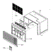 Cabinet / Front Grille Assy