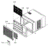 Cabinet / Front Grille Assy