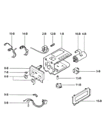 Control Box Assy parts for Kenmore Air Conditioner 580.72187200 (58072187200, 580 72187200) from AppliancePartsPros.com