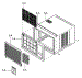 Cabinet / Front Grille Assy
