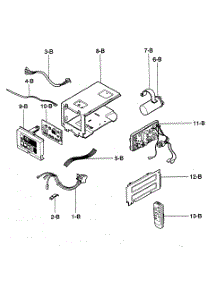 Control Box parts for Kenmore Air Conditioner 580.73082300 (58073082300, 580 73082300) from AppliancePartsPros.com