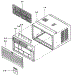 Cabinet / Front Grille Assy