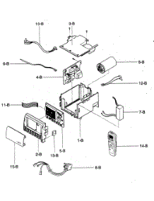 Control Box Assy parts for Kenmore Air Conditioner 580.73089300 (58073089300, 580 73089300) from AppliancePartsPros.com