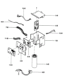 Control Box Assy parts for Kenmore Air Conditioner 580.73093300 (58073093300, 580 73093300) from AppliancePartsPros.com