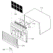Cabinet / Front Grille Assy
