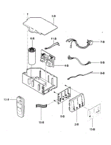 Control Box Assy parts for Kenmore Air Conditioner 580.74082400 (58074082400, 580 74082400) from AppliancePartsPros.com