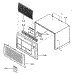 Cabinet / Front Grille Assy