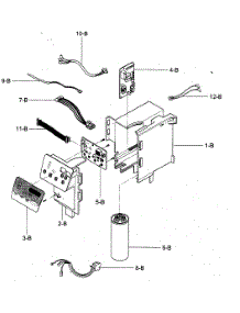 Control Box Assy parts for Kenmore Air Conditioner 580.74093400 (58074093400, 580 74093400) from AppliancePartsPros.com