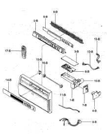 Control Box Assy parts for Kenmore Air Conditioner 580.74109400 (58074109400, 580 74109400) from AppliancePartsPros.com