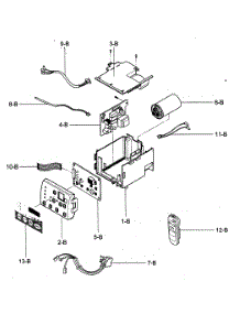 Control Box Assy parts for Kenmore Air Conditioner 580.74125400 (58074125400, 580 74125400) from AppliancePartsPros.com