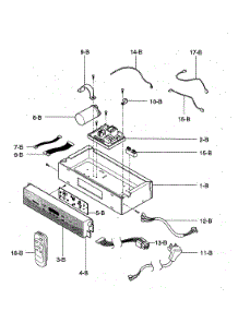 Control Box Assy parts for Kenmore Air Conditioner 580.74126400 (58074126400, 580 74126400) from AppliancePartsPros.com
