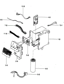 Control Box Assy parts for Kenmore Air Conditioner 580.74130400 (58074130400, 580 74130400) from AppliancePartsPros.com