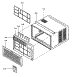 Cabinet / Front Grille Assy