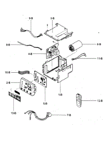 Control Box Assy parts for Kenmore Air Conditioner 580.74229400 (58074229400, 580 74229400) from AppliancePartsPros.com