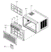 Cabinet / Front Grille Assy