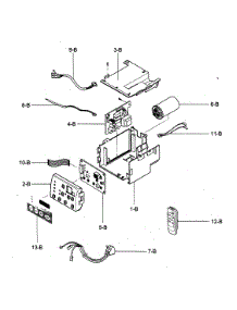 Control Box Assy parts for Kenmore Air Conditioner 580.74300400 (58074300400, 580 74300400) from AppliancePartsPros.com
