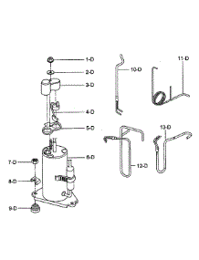 Compressor parts for Kenmore Air Conditioner 580.75051200 (58075051200, 580 75051200) from AppliancePartsPros.com