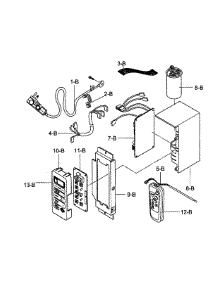 Control Box parts for Kenmore Air Conditioner 580.75051200 (58075051200, 580 75051200) from AppliancePartsPros.com