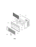 Cabinet And Front Grille Assembly Parts