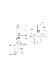 Compressor Parts parts for Kenmore Room Air Conditioner 580.75051900 (58075051900, 580 75051900) from AppliancePartsPros.com