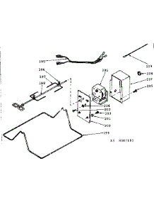 Optional Rotisserie parts for Kenmore Range 103.7857140 (1037857140, 103 7857140) from AppliancePartsPros.com