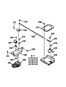 Power Lock parts for Kenmore Range 103.7857220 (1037857220, 103 7857220) from AppliancePartsPros.com