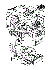 Lower Body Section parts for Kenmore Range 103.7857261 (1037857261, 103 7857261) from AppliancePartsPros.com