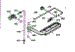 Upper Oven Burner Section