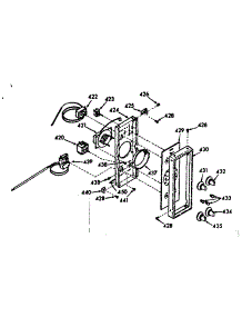 Control Panel Section parts for Kenmore Range 103.7857310 (1037857310, 103 7857310) from AppliancePartsPros.com
