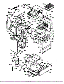 Lower Body Section parts for Kenmore Range 103.7857360 (1037857360, 103 7857360) from AppliancePartsPros.com