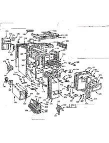 Body Section parts for Kenmore Range 103.786610 (103786610, 103 786610) from AppliancePartsPros.com