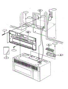 Installation Parts parts for Kenmore Microwave 721.62779200 (72162779200, 721 62779200) from AppliancePartsPros.com