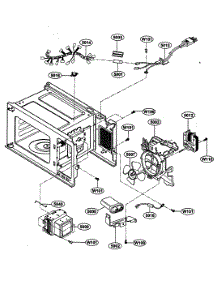 Oven Interior Parts parts for Kenmore Microwave 721.63109300 (72163109300, 721 63109300) from AppliancePartsPros.com
