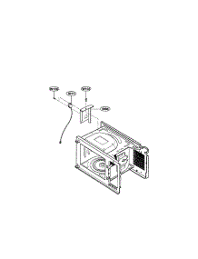 Sensor parts for Kenmore Microwave 721.63252300 (72163252300, 721 63252300) from AppliancePartsPros.com