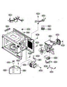 Oven Interior Parts parts for Kenmore Microwave 721.63252301 (72163252301, 721 63252301) from AppliancePartsPros.com