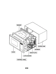 Introduction parts for Kenmore Microwave 721.63259300 (72163259300, 721 63259300) from AppliancePartsPros.com
