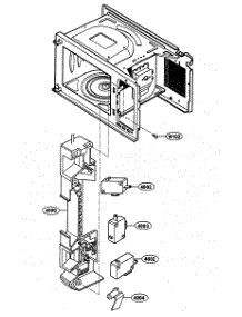 Latch Board Parts parts for Kenmore Microwave 721.63259301 (72163259301, 721 63259301) from AppliancePartsPros.com