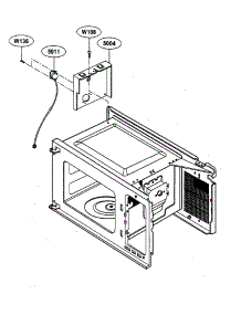 Sensor Parts parts for Kenmore Microwave 721.63263300 (72163263300, 721 63263300) from AppliancePartsPros.com