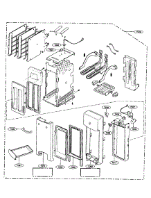Toaster Parts parts for Kenmore Microwave 721.63292301 (72163292301, 721 63292301) from AppliancePartsPros.com