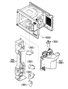 Latch Board Parts parts for Kenmore Microwave 721.63292303 (72163292303, 721 63292303) from AppliancePartsPros.com