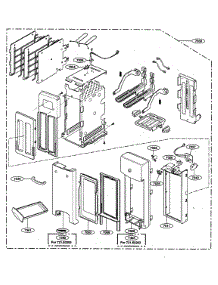 Toaster Parts parts for Kenmore Microwave 721.63293301 (72163293301, 721 63293301) from AppliancePartsPros.com