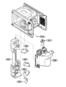 Latch Board Parts parts for Kenmore Microwave 721.63293301 (72163293301, 721 63293301) from AppliancePartsPros.com