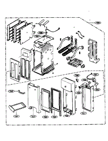 Toaster Parts parts for Kenmore Microwave 721.63299300 (72163299300, 721 63299300) from AppliancePartsPros.com