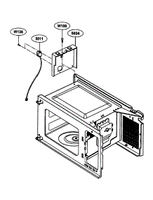 Sensor parts for Kenmore Microwave 721.63352300 (72163352300, 721 63352300) from AppliancePartsPros.com