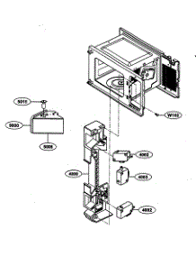 Latch Board parts for Kenmore Microwave 721.63359300 (72163359300, 721 63359300) from AppliancePartsPros.com