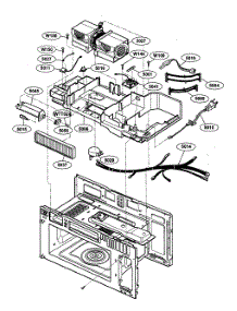Interior Parts 2 parts for Kenmore Microwave 721.63663300 (72163663300, 721 63663300) from AppliancePartsPros.com