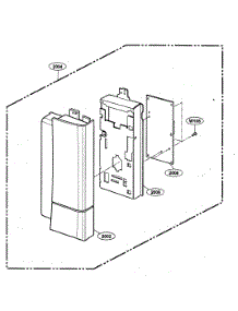 Controller Parts 2 parts for Kenmore Microwave 721.63664300 (72163664300, 721 63664300) from AppliancePartsPros.com