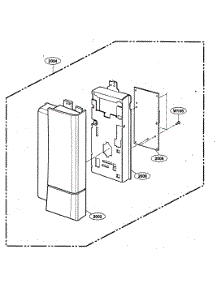 Controller Parts 2 parts for Kenmore Microwave 721.63669300 (72163669300, 721 63669300) from AppliancePartsPros.com
