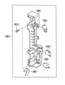 Latch Board parts for Kenmore Microwave 721.63689300 (72163689300, 721 63689300) from AppliancePartsPros.com